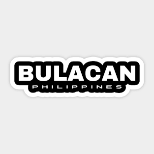 Bulacan Philippines Sticker